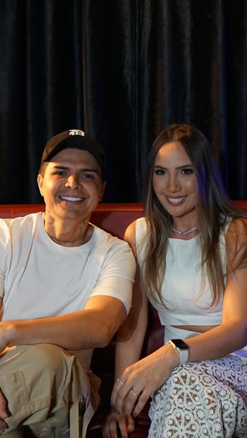 Jhonatan Jaraba junto a Laura Castañeda